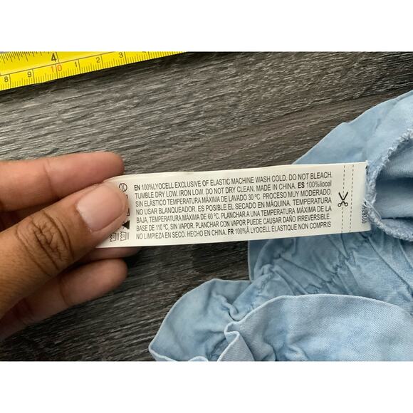 Forever21 Contemporary High Rise Wide Leg With Tie Belt Pants Womens Size L USED - Picture 4 of 7